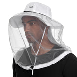 UPF 50+ Mosquito Sun Hat with Neck Flap