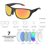 Unisex V03 Polarized Fishing Sunglasses UV400