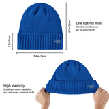 Fleece Lining Winter Knit Beanie