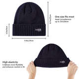 Fleece Lining Winter Knit Beanie