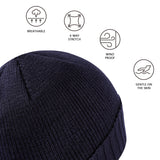 Fleece Lining Winter Knit Beanie