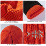 Fleece Lining Winter Knit Beanie