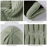 Fleece Lining Winter Knit Beanie