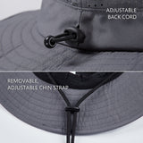 UPF 50+ Bucket Hat with Laser Perforated Mesh