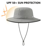 UPF 50+ Bucket Hat with Laser Perforated Mesh