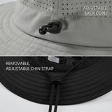 UPF 50+ Bucket Hat with Laser Perforated Mesh