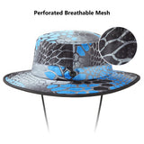 UPF 50+ Bucket Hat with Laser Perforated Mesh