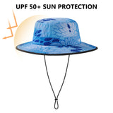 UPF 50+ Bucket Hat with Laser Perforated Mesh