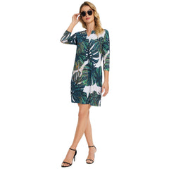 Lightbare Women's UPF50+ 3/4 Sleeve Dress LB04W - Bassdash