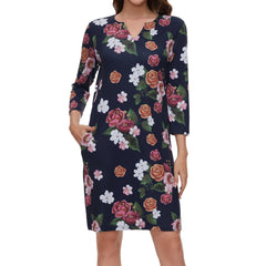 Lightbare Women's UPF50+ 3/4 Sleeve Dress LB04W - Bassdash