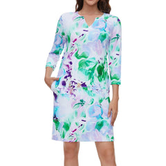 Lightbare Women's UPF50+ 3/4 Sleeve Dress LB04W - Bassdash