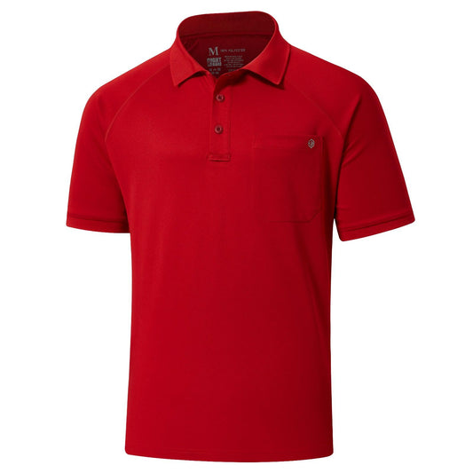 Men's Short Sleeve Polo Shirts UPF 50 LB06M - Bassdash