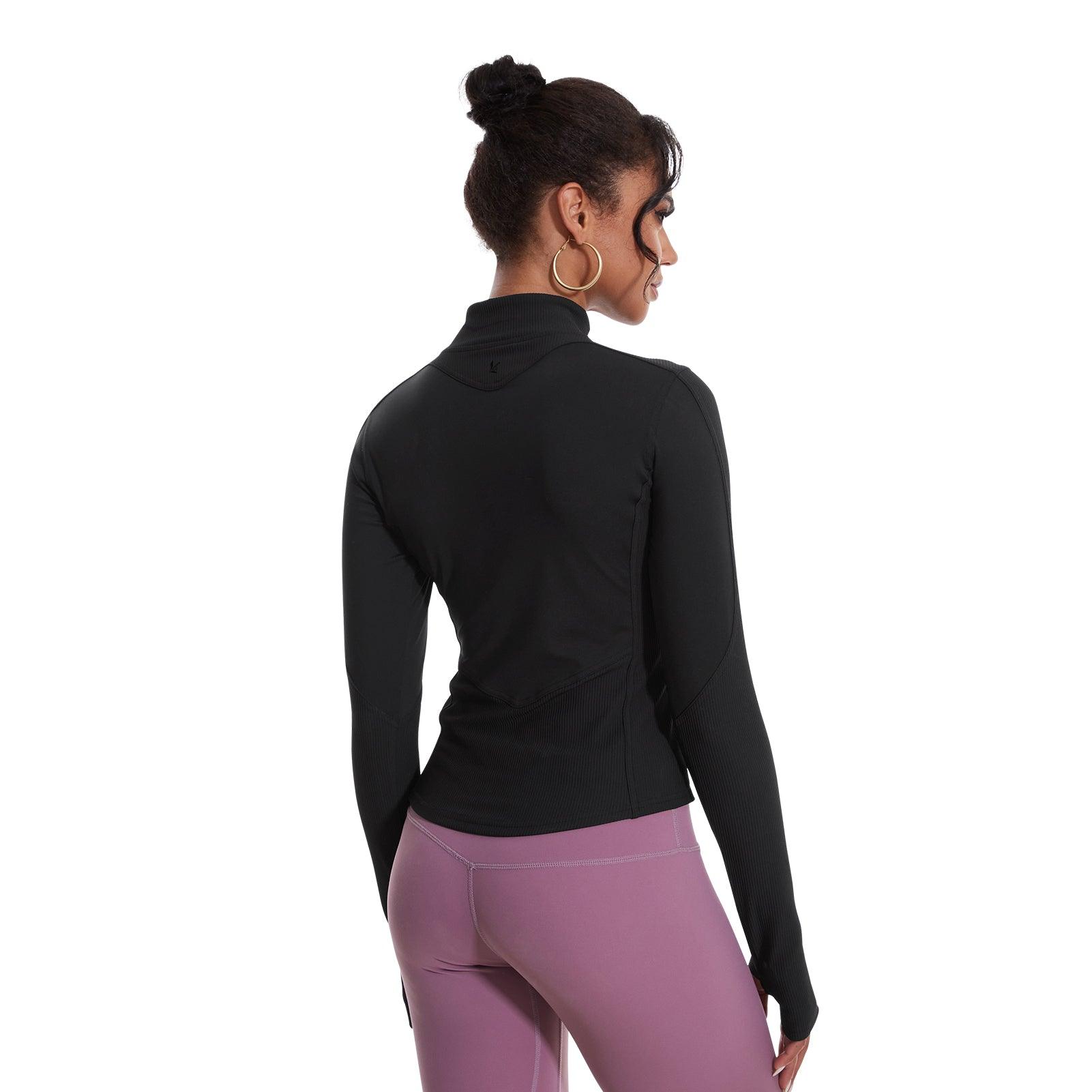 Women’s Half Zip Workout Tops LB19W - Bassdash