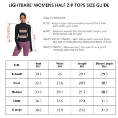 Women’s Half Zip Workout Tops LB19W - Bassdash