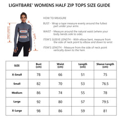 Women’s Half Zip Workout Tops LB19W - Bassdash