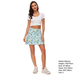 Women's Side Slit Tennis Skirts with Shorts LB17W - Bassdash