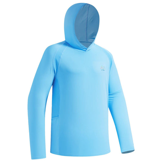 UVSAI Men UPF 50+ Permanent UV Sun Protection Vented Hoodie Shirt