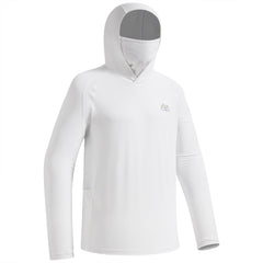 UVSAI Men Permanent UV Sun Hoodie Shirt with Mask