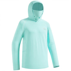 UVSAI Men Permanent UV Sun Hoodie Shirt with Mask