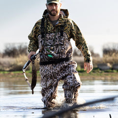 Men’s Neoprene Waders with Rubber Boots