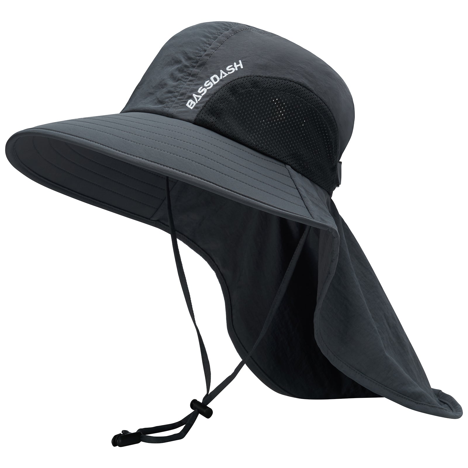 EINSKEY Sun Hat for Men/Women, Sun Protection Wide Brim Bucket Hat  Waterproof Breathable Packable Boonie Hat for Fishing Dark Gray