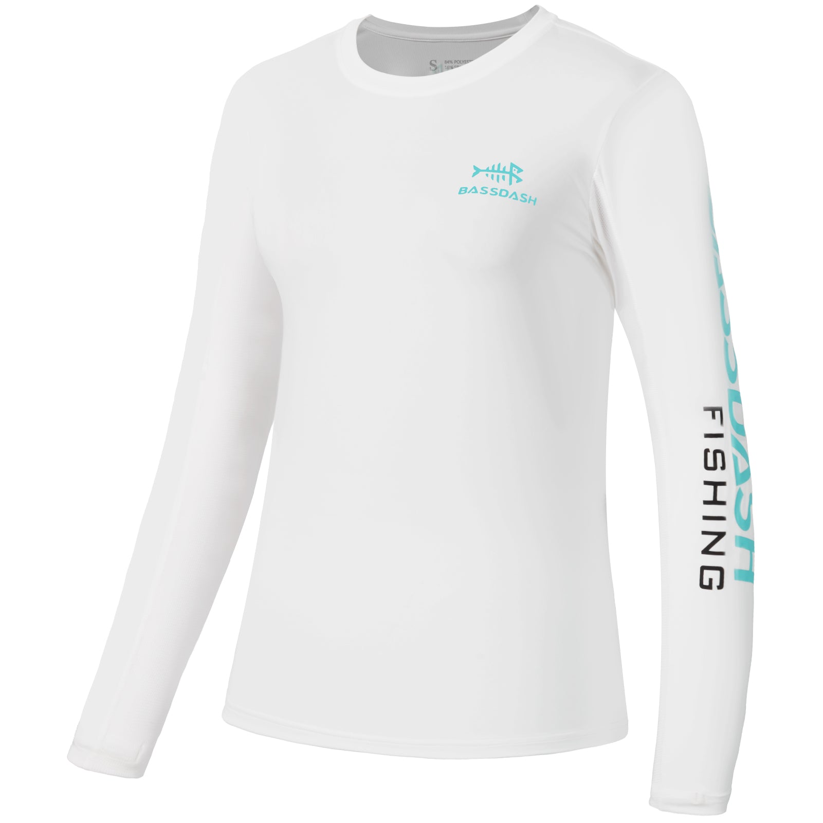 Women’s UPF 50 Long Sleeve Kayaking Paddling Sports Shirt in White - Kayak Jack XL