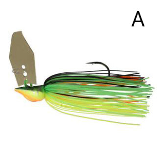 Spinnerbait Fishing Lure, Hard Metal Jig Spinner Baits Kits 5 Pack (1/2oz)  海外 即決 - スキル、知識