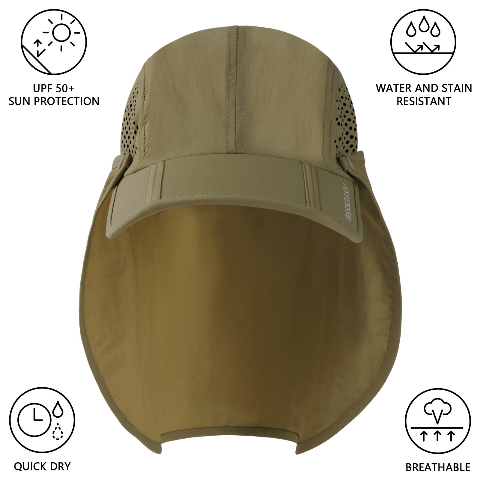 Dry Fit Hats Outdoor Hat For Summer Ultra Thin Breathable Portable