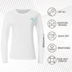 Women's UPF 50+ Long Sleeve Shirts FS03W - Bassdash