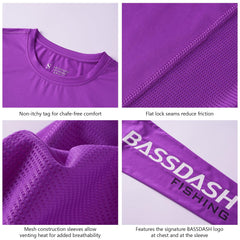 Women's UPF 50+ Long Sleeve Shirts FS03W - Bassdash