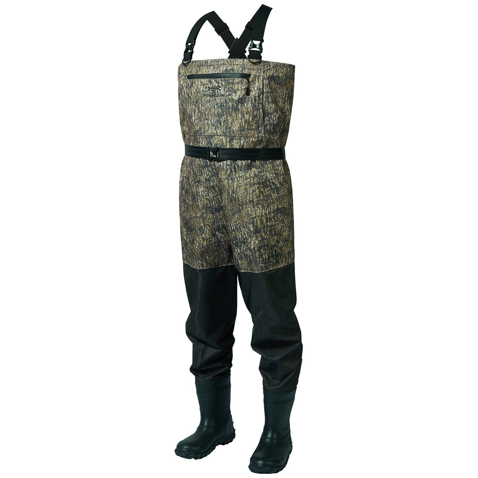Breathable Waders with Boots | Bassdash Fishing Heather Grey / Large 10-11