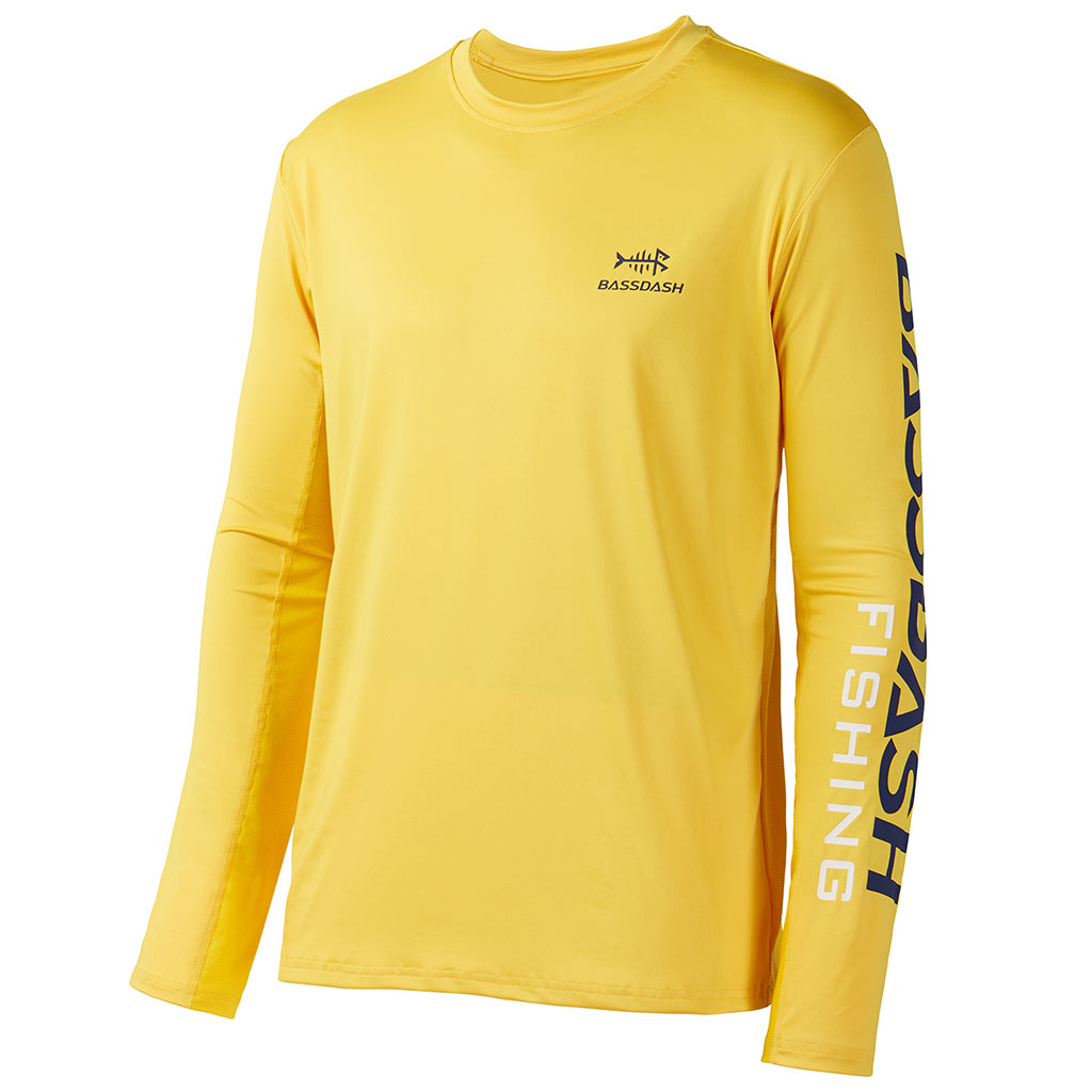 UPF50+ Men's Long Sleeve Fishing Shirt - Breathable, UV Protection