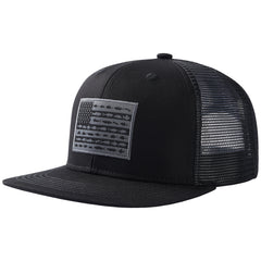 Unisex Flat Brim Trucker Cap - Bassdash