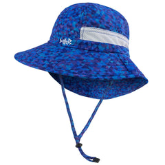 Youth UPF 50+ Sun Hat with Wide Brim Neck Flap Mesh Vent - Bassdash