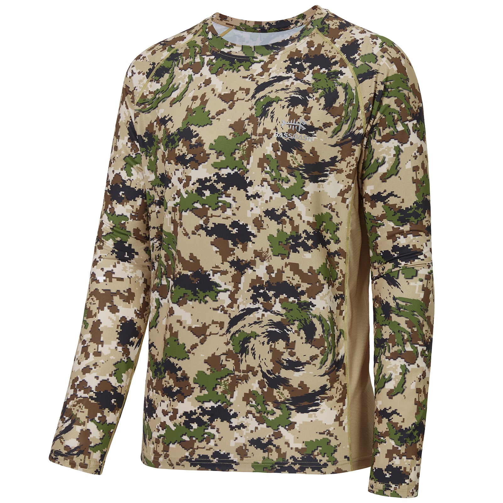 Bass Pro Shops Adult Medium Military Camo Long Sleeve Shirt