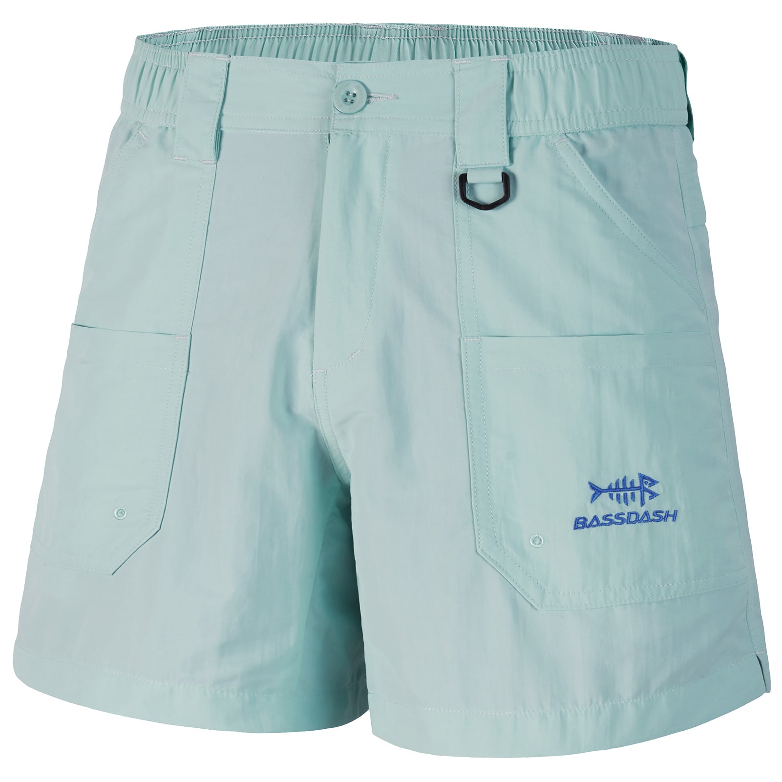 Youth 5in UPF 50+ Quick Dry Fishing Shorts FP03Y, Seafoam / X-Large