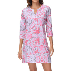 Lightbare Women's UPF50+ 3/4 Sleeve Dress LB04W - Bassdash