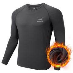 Men's Lightweight Thermal Base Layer Shirt FS19M - Bassdash