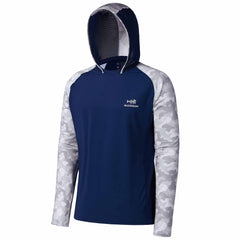 Men’s UPF 50+ Long Sleeve Fishing Hoodie FS17M - Bassdash