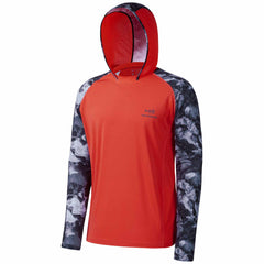 Men’s UPF 50+ Long Sleeve Fishing Hoodie FS17M - Bassdash