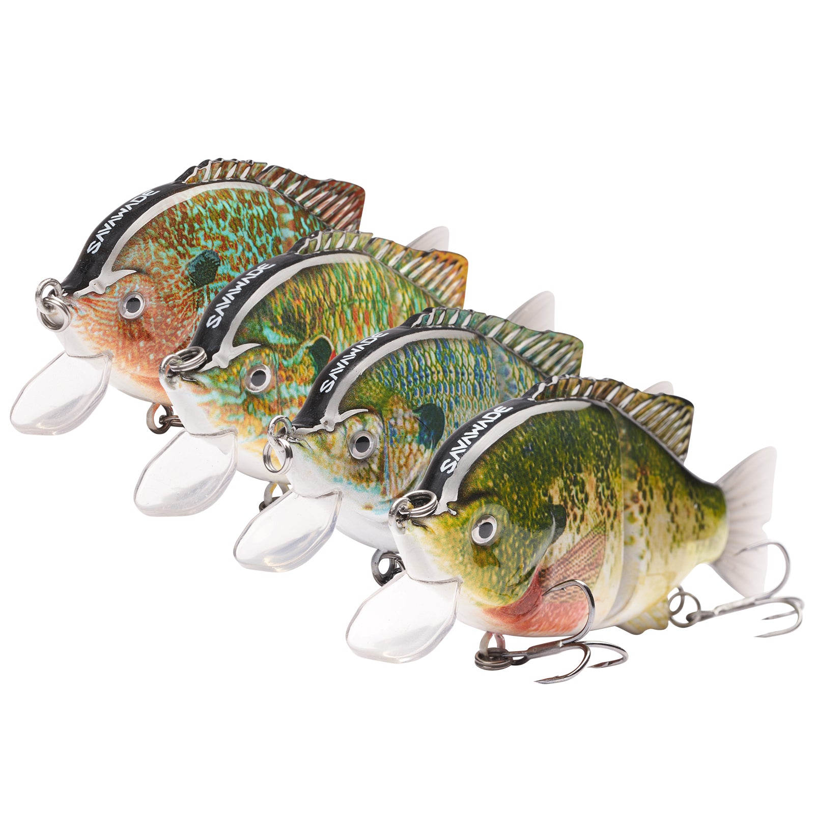 Premium Bass Weedless Bass Lures 10cm Length, 14g Weight, Multi Jointed  Swimbait, Lifelike Hard Bait For Topwater Fishing, Trout Perch From  Newvendor, $2.35
