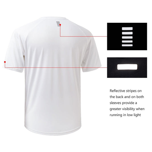 Lightbare Men Short Sleeve Shirt Lightweight Quick Dry Anti Odor - Bassdash