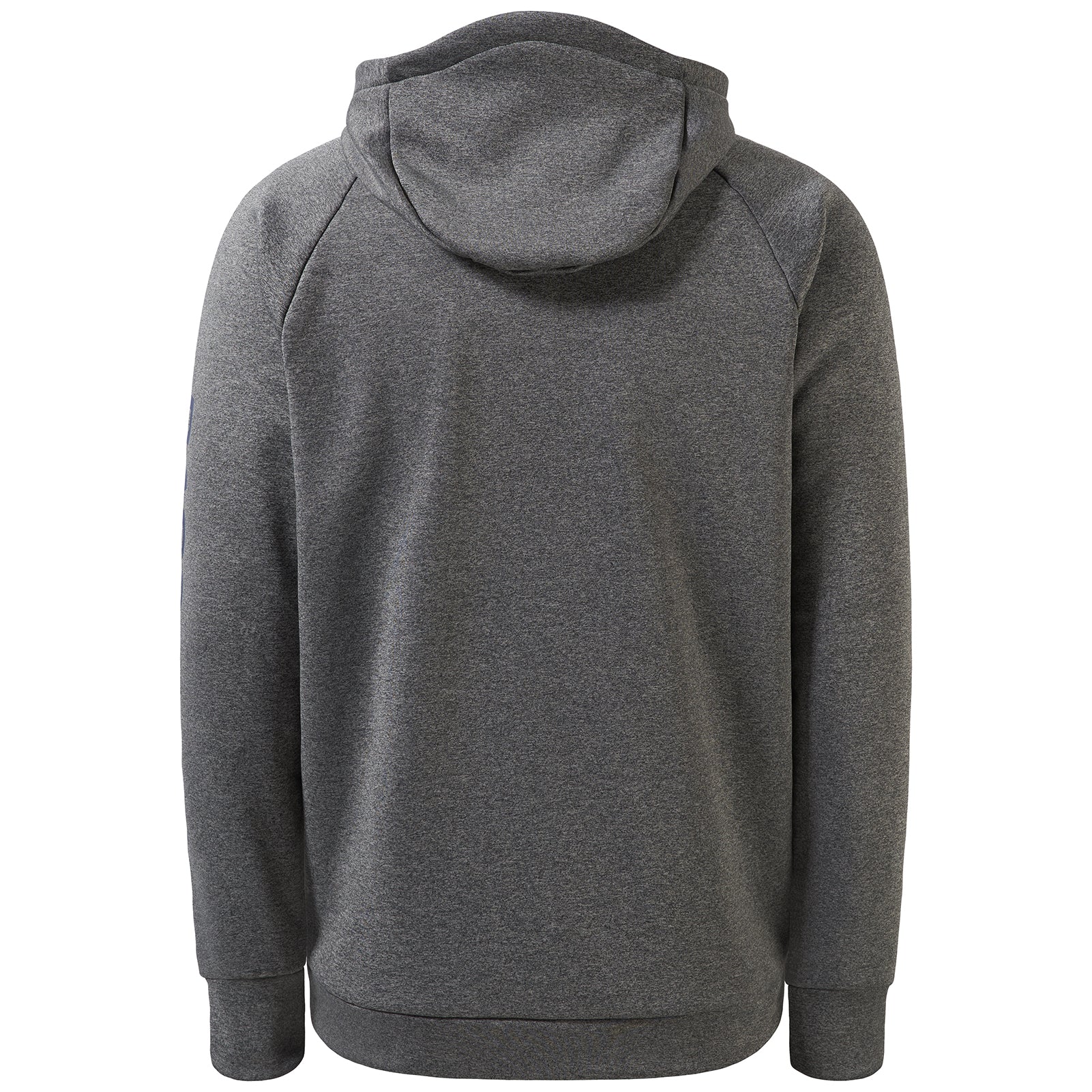 Under Armour Small Cowl Neck Hoodie Curved High Low Hem Drawstring Hood  Gray