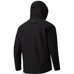 Men's Splice Insulated Softshell Jackets with Face Cover - Bassdash