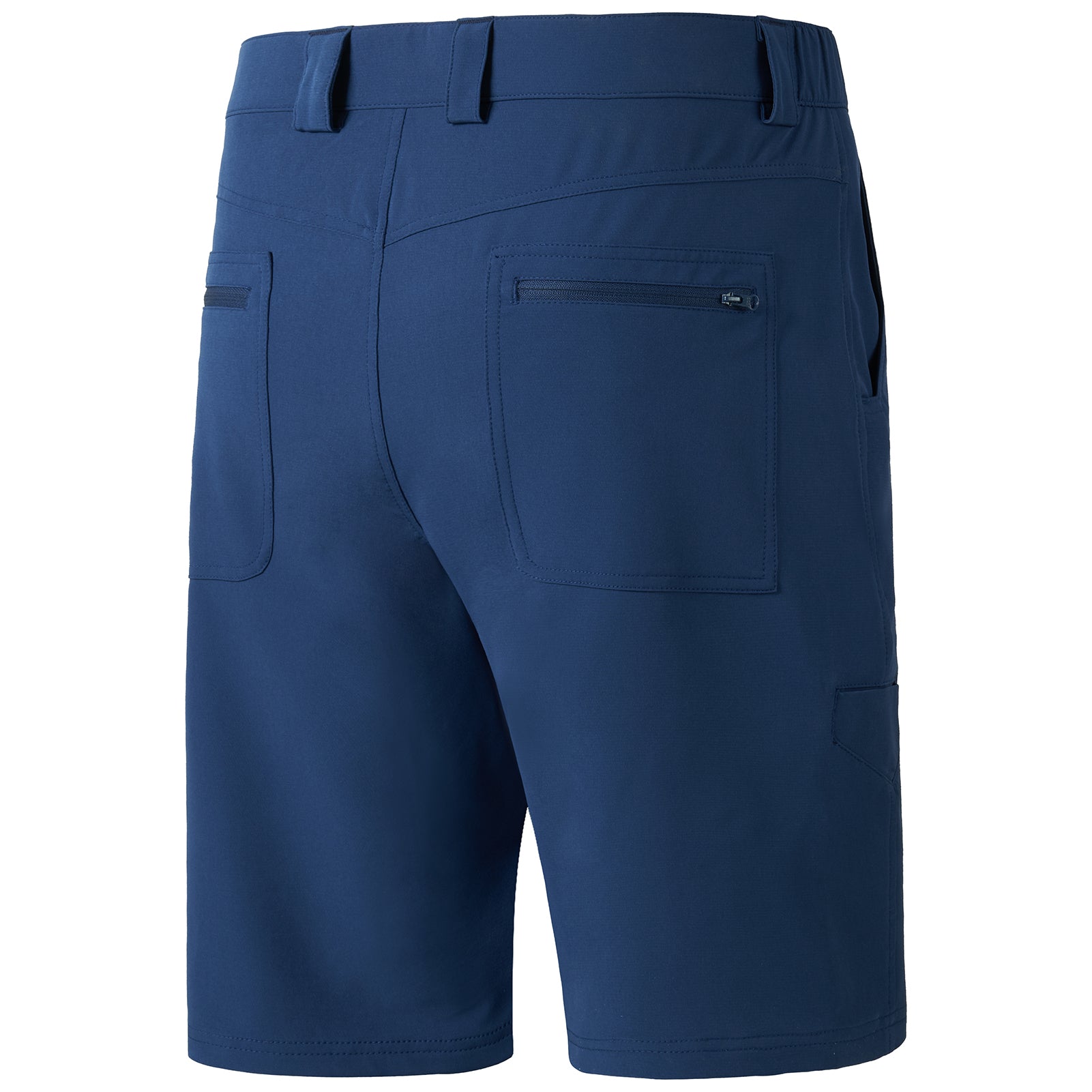 Men's UPF 50+ 10.5” Cargo Shorts Quick Dry Water Resistant FP01M, Aqua Camo / 3XL (41-44)W x 10.5L