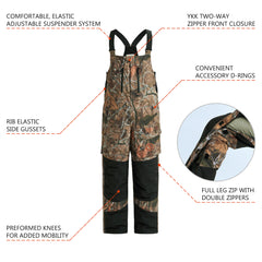 Men's Splice Insulated Waterproof Fishing Hunting Bibs - Bassdash