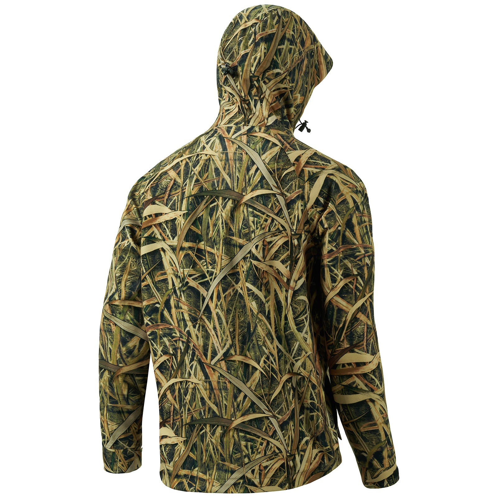 Men's Hunter Rain Jacket Breathable Camo Waterproof Hunting Jacket | Bassdash Hunting Reeds / 2XL