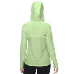 Women’s UPF 50+ Long Sleeve Hoodie Half Zip Shirt - Bassdash