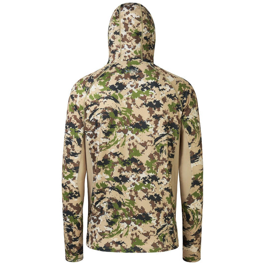 Men's UPF 50+ Long Sleeve Hunting Hoodie with Mask FS06M - Bassdash