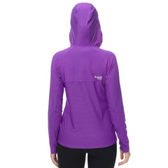 Women’s UPF 50+ Long Sleeve Hoodie Half Zip Shirt - Bassdash